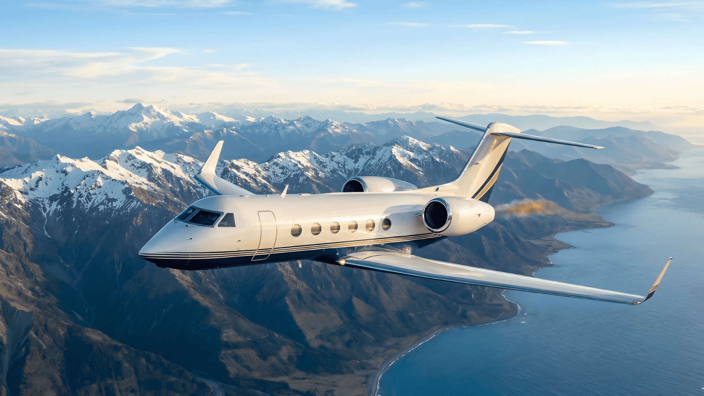 Private jet on tarmac representing aircraft financing options for first-time buyers